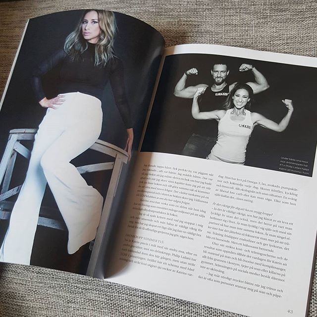Tidningsuppslag: Katrin Zytomierska om sin resa mot drömkroppen med PT Philip Lailani
