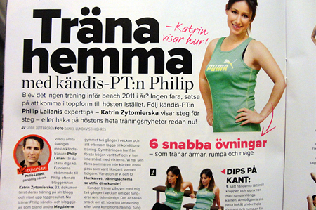 Veckorevyn: Träna hemma med kändis-PT:n Philip